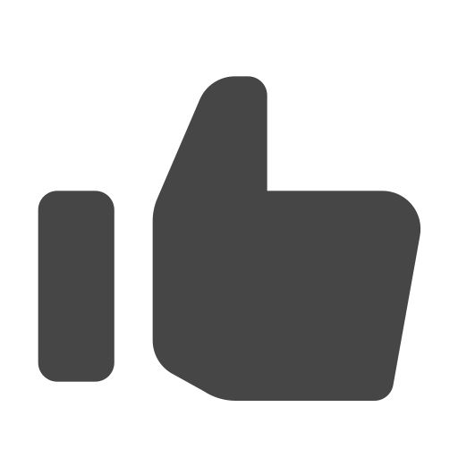 Like, thumbs, up, favorite, gesture, hand, ui icon - Free download