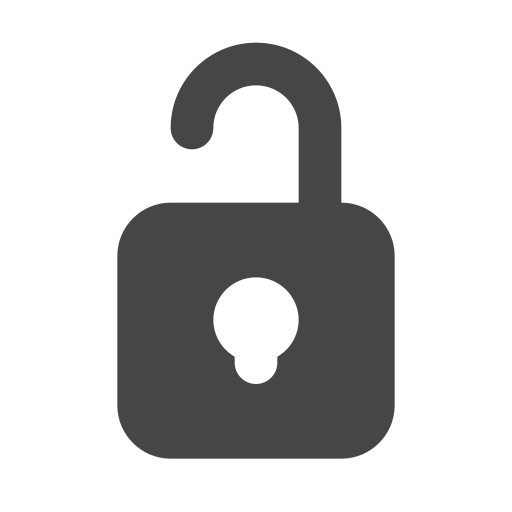Access, decrypt, open, unlock, lock, security icon - Free download