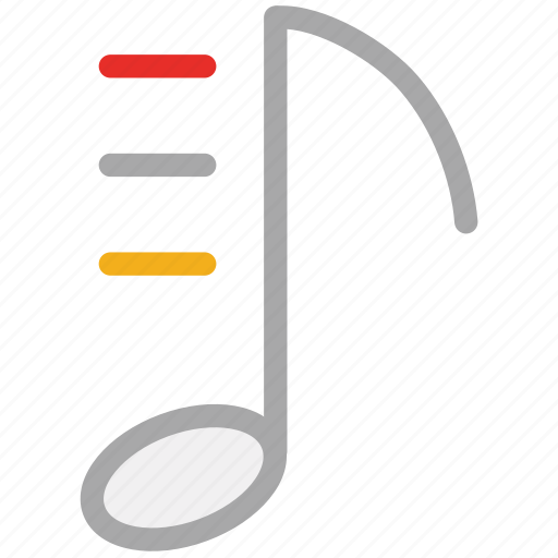 Eighth note, musical sign, musical symbol, note icon - Download on Iconfinder