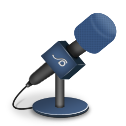 Blue, mic, foam icon - Free download on Iconfinder