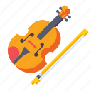 acoustic, violin, music