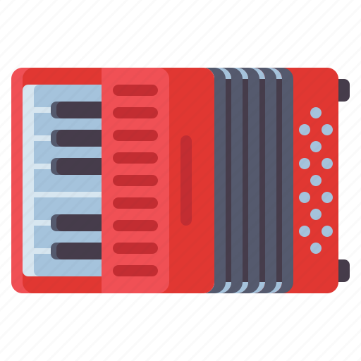 Piano, accordion, piano keyboard, musical instrument icon - Download on Iconfinder
