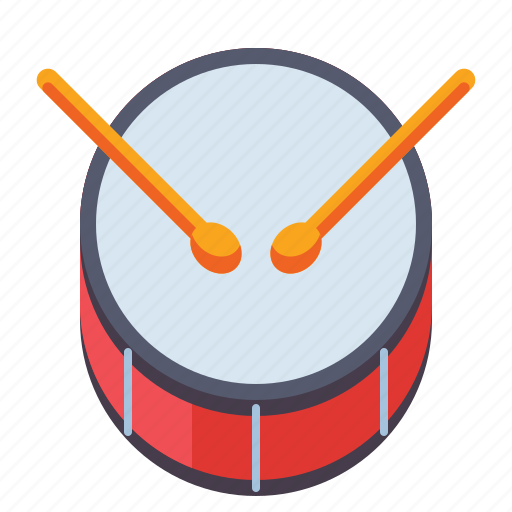 Snare, drum, sticks, percussion, musical instrument icon - Download on Iconfinder