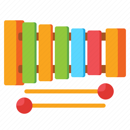 Xylophone, percussion, musical instrument, music, song icon - Download on Iconfinder