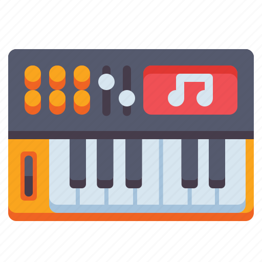 Synthesizer, music, instrument icon - Download on Iconfinder