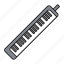 blow-organ, instrument, melodica, musical, pianica, piano, piano keyboard 