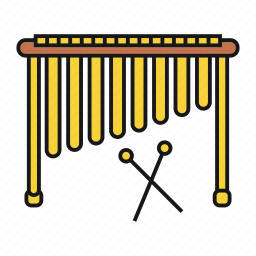 Acoustic, african, instrument, marimba, music, musical, xylophone icon - Download on Iconfinder