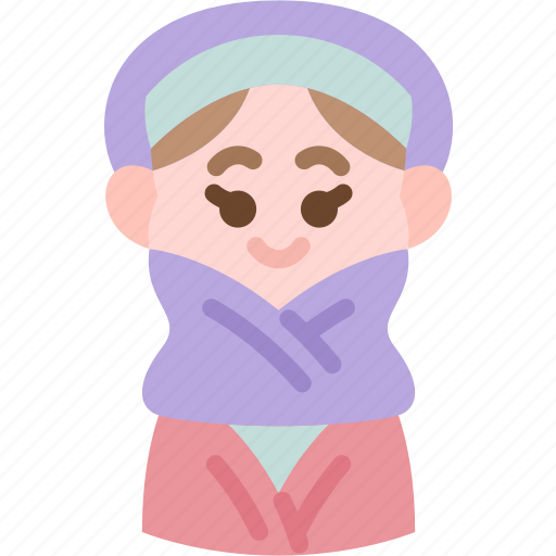 Women, hijab, islamic, arabic, traditional icon - Download on Iconfinder