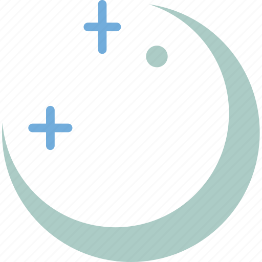 Moon, crescent, islamic, spiritual, muslim icon - Download on Iconfinder