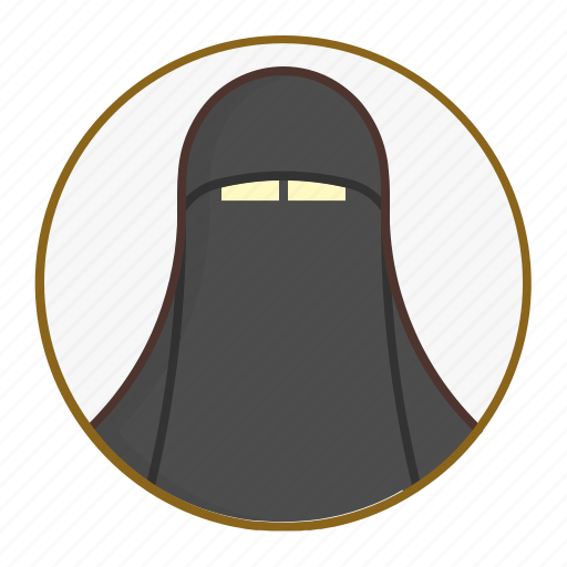 Avatar, burqa, hijab, moslem, purdah, ramadan, woman icon - Download on Iconfinder