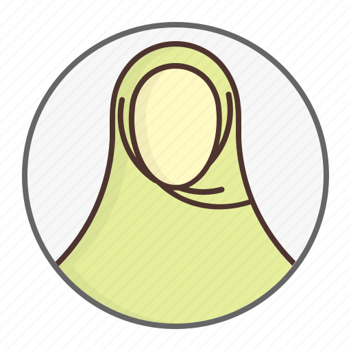 Avatar, hijab, moslem, ramadan, veil, woman, muslim avatar icon - Download on Iconfinder