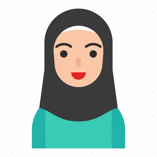 Avatar, hijab, muslim, people, profile, woman icon - Download on Iconfinder