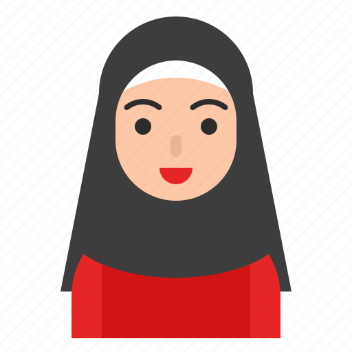 Avatar, hijab, muslim, people, profile, woman icon - Download on Iconfinder