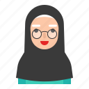 avatar, hijab, muslim, people, profile, woman