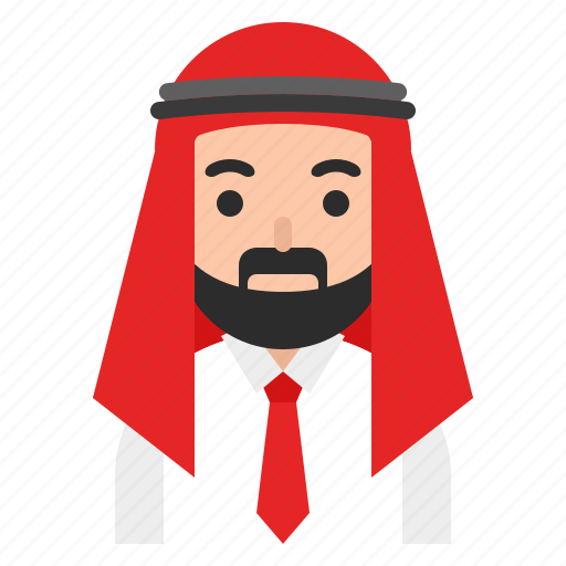 Avatar, beard, keffiyeh, man, muslim, people, profile icon - Download on Iconfinder