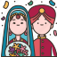 ceremony, wedding, bride, groom, marriage 