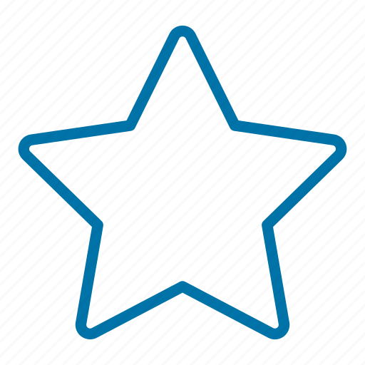 Favorite, rate, rating, shape, star, starred, stars icon - Download on Iconfinder
