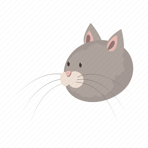 Animal, cat, domestic, farm, head, pet, snout icon - Download on Iconfinder