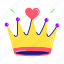 heart crown, crown art, royal crown, royal headwear, queen crown 