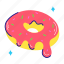 dripping donut, sweet food, confectionery item, bakery food, yummy donut 