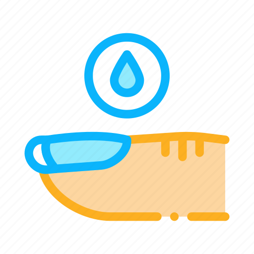 Disease, feet, nail, treatment, virus, wash, water icon - Download on Iconfinder