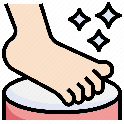 Foot, spa, bath, soak, wellness, hot, water icon - Download on Iconfinder