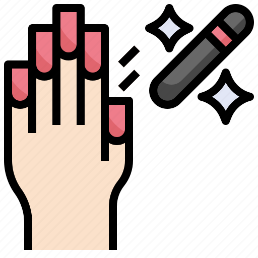 Nail, file, manicure, polish, beauty, finger icon - Download on Iconfinder