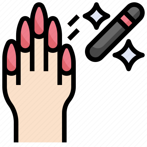 Nail, file, polish, pedicure, tools icon - Download on Iconfinder