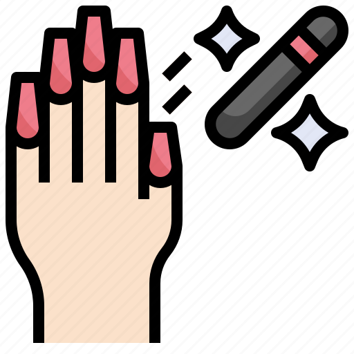 Nail, file, polish, grooming, beauty, finger icon - Download on Iconfinder