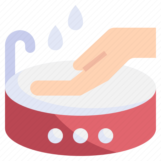 Hand, spa, gestures, wellness, leaves, natural icon - Download on Iconfinder