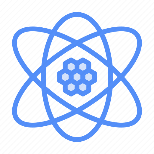 Particle, nucleus, atomic, proton, electron icon - Download on Iconfinder