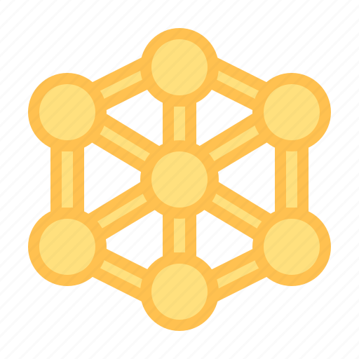 Molecule, chemical, compound, atom, structure, nanotechnology icon - Download on Iconfinder