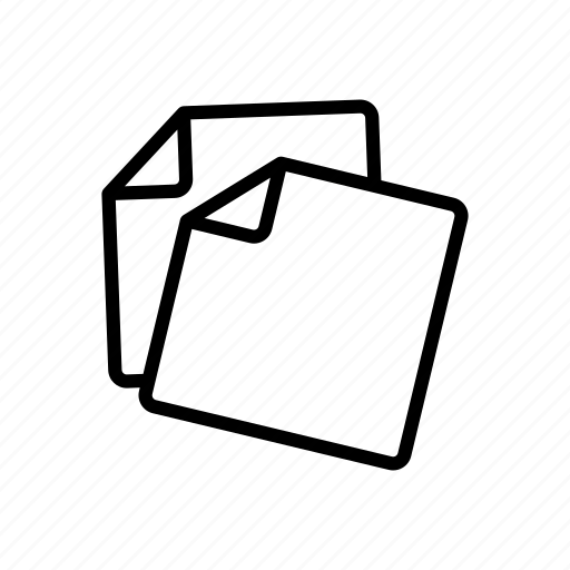 Contour, drawing, napkin, paper icon - Download on Iconfinder