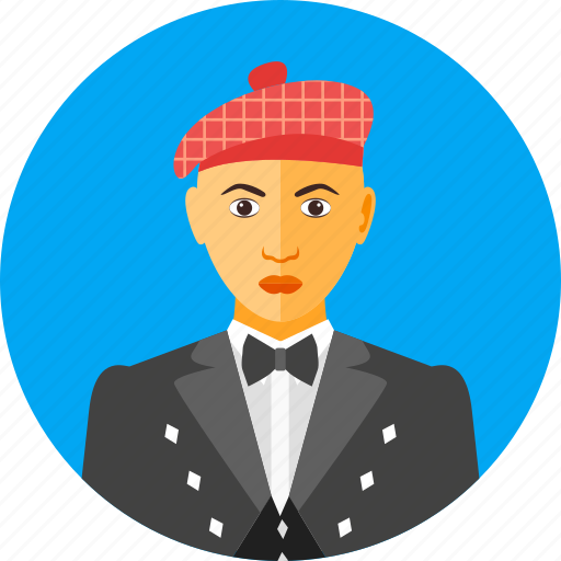 Scotland, country, european, man, nationality, scottish, traditional icon - Download on Iconfinder