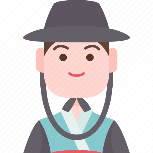 Korean, man, traditional, costume, history icon - Download on Iconfinder