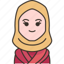 malaysian, muslim, woman, female, asian