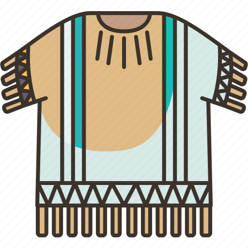 Shirt, native, costume, traditional, american icon - Download on Iconfinder