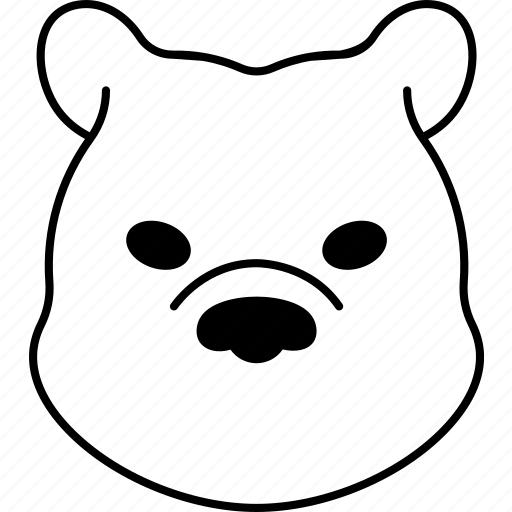 Bear, animals, wildlife, forest, nature icon - Download on Iconfinder