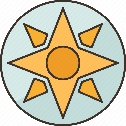 Hope, circle, star, spiritual, indian icon - Download on Iconfinder