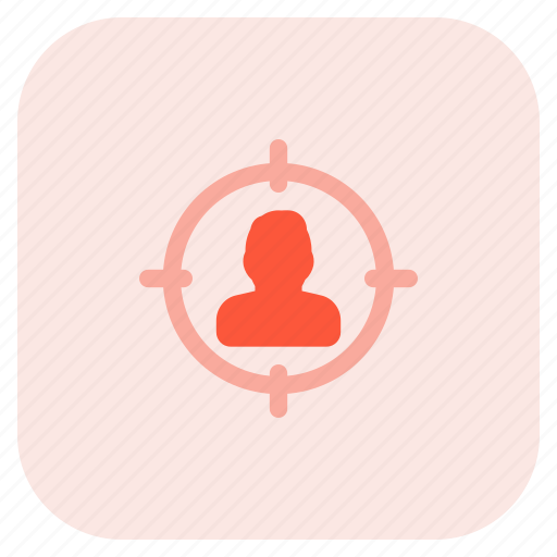 Target, aim, focus, single man icon - Download on Iconfinder