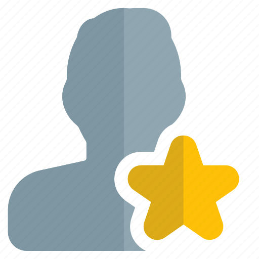 Star, single man, rating, badge icon - Download on Iconfinder