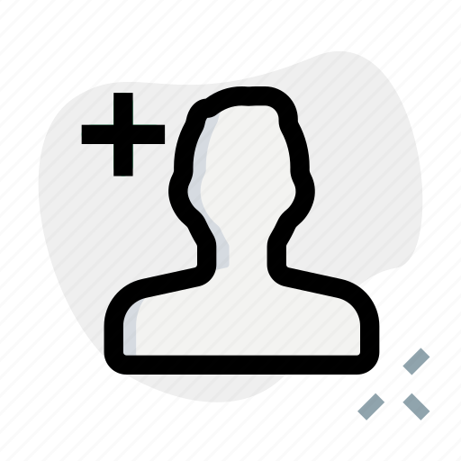 Single man, add, new, create, plus icon - Download on Iconfinder
