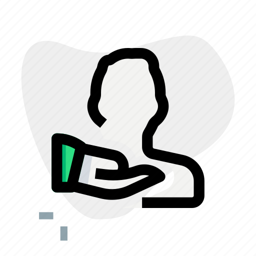 Single man, share, sharing, connect icon - Download on Iconfinder