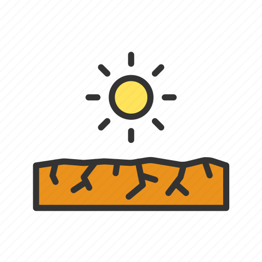 Drought, disaster, dry, earth grid, global, desert, weather icon - Download on Iconfinder