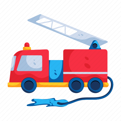 Fire truck, fire brigade, rescue transport, fire rescue, rescue vehicle icon - Download on Iconfinder