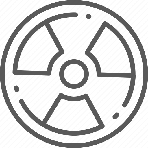 Atomic, danger, disaster, nuclear, radiation, radioactive icon - Download on Iconfinder