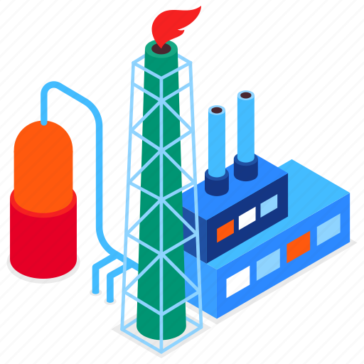 Plant, fuel, extraction, natural gas icon - Download on Iconfinder