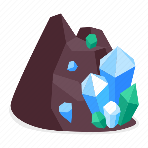 Minerals, geology, natural, resources icon - Download on Iconfinder