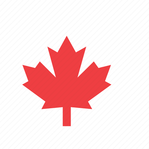 Canada, leaf, moose, natural, nature, red icon - Download on Iconfinder