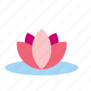 flower, natural, nature, plant, water